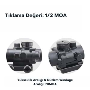 Victoptics C1 4x32 Kısa Tüfek Dürbünü OPSL-14