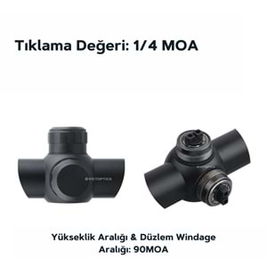 Victoptics B1 4x32C Kısa Tüfek Dürbünü OPSL-25