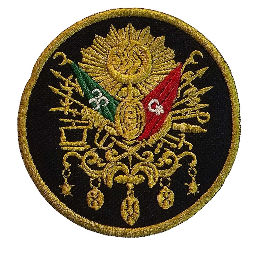 OSMANLI PATCH – ARMALI GOLD / BLACK