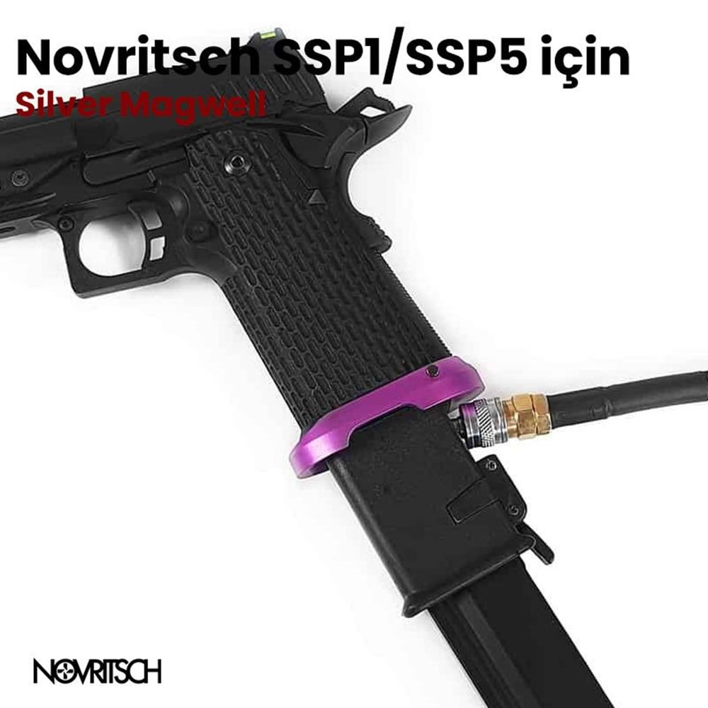 Novritsch SSP1/SSP5 MAGWELL SILVER - GUMUS P135SV