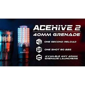Acetech AceHive 2 x Spawner ikili Bomba ve Hızlı Loader 40mm Launcher için Set