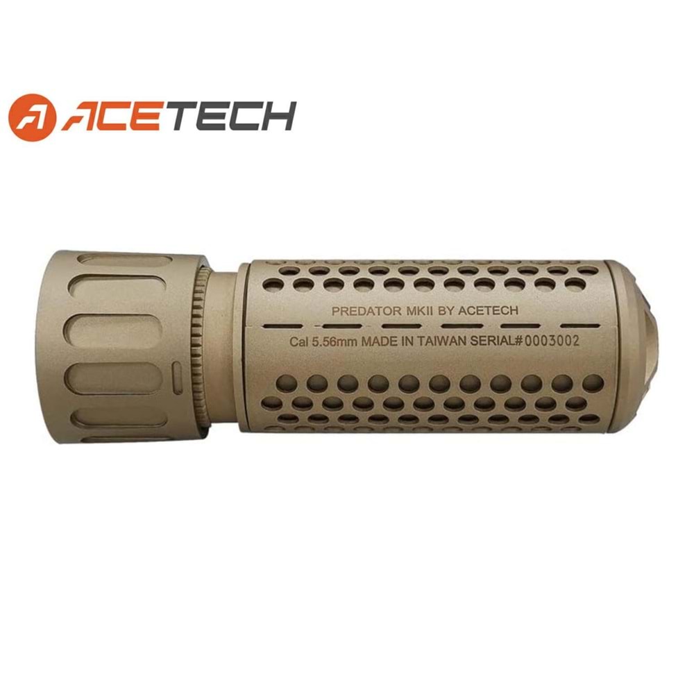 ACETECH PREDATOR MKII TAN QD + BRIGHTER R Tabanca ve Tufek Adaptor SET ÇÖL RENGİ