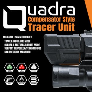 Acetech Quadra-S RAINBOW Tabanca Tracer Unitesi 14mm CCW (PAT8020-B-001)