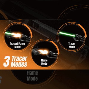 Acetech Quadra-S RAINBOW Tabanca Tracer Unitesi 14mm CCW (PAT8020-B-001)