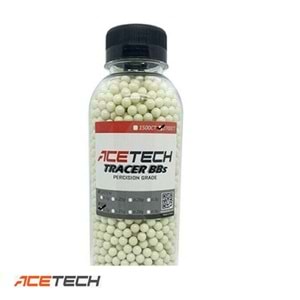 ACETECH Airsoft Tracer BB (Kırmızı) 0.2g/6mm /2700 adet (Kapaklı Şişe)