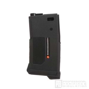 PTS 170BB KISA Airsoft MIDCAP Şarjör Magazine SIYAH