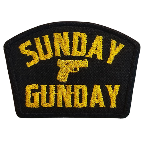 SUNDAY GUNDAY MORAL PATCH - TABANCA SİMGELİ