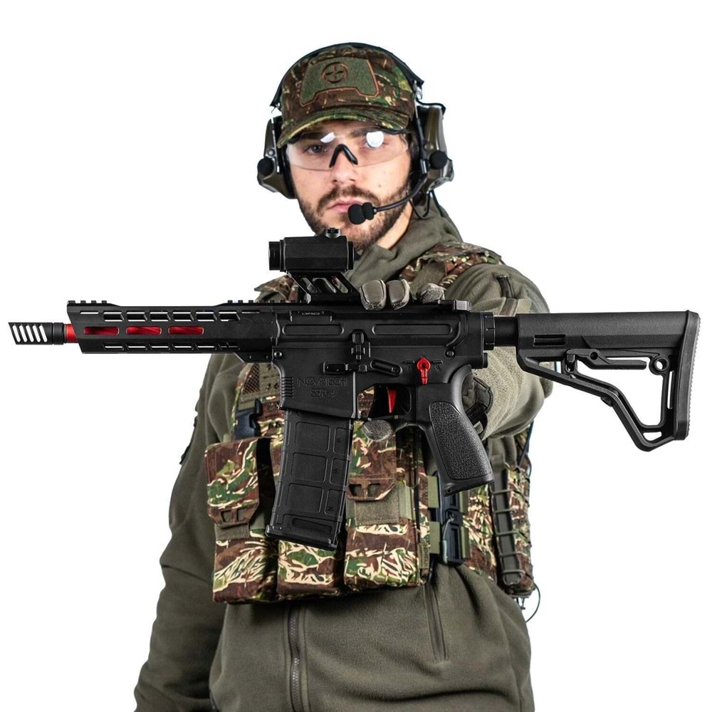 Novritsch SSR4 Mk2 Fluted Outer Barrel RED UZUN DIŞ NAMLU