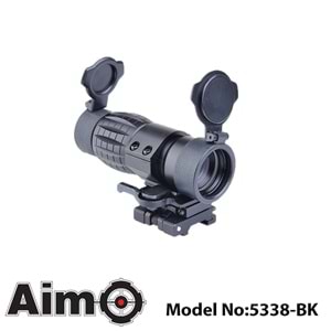 Magnifier 4X Ayarlanabilir QD Ayak AO5338-BK