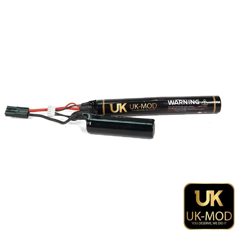 Li-ION Pil Airsoft Raptor 2500 Mah UK-Mod