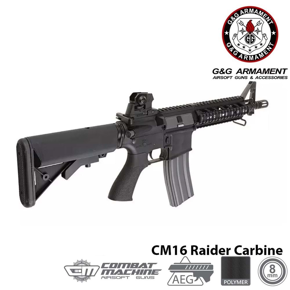 Airsoft Tüfek G&G M4 CM16-Raider Carbine [GIG-01-002760]