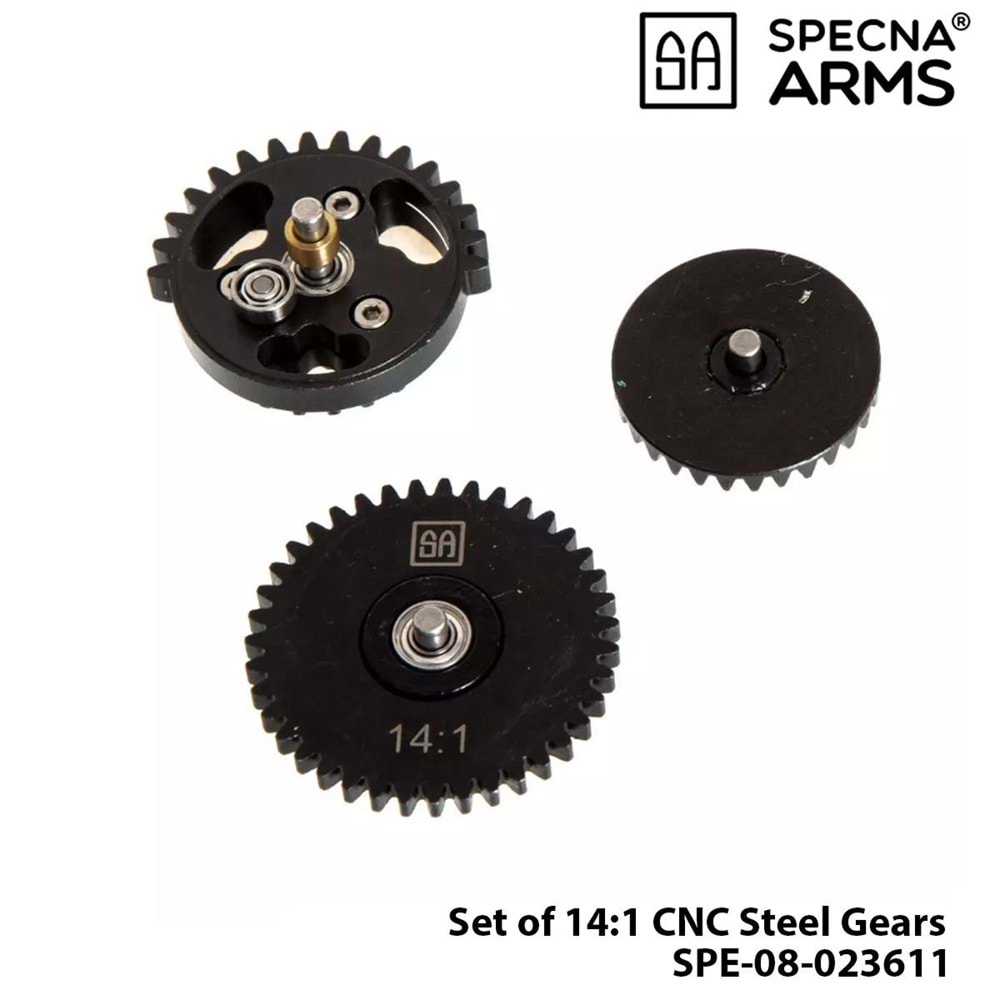 Yd.Parça [SPE-08-023611] Set of 14:1 CNC Steel Gears