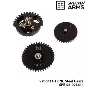 Yd.Parça [SPE-08-023611] Set of 14:1 CNC Steel Gears