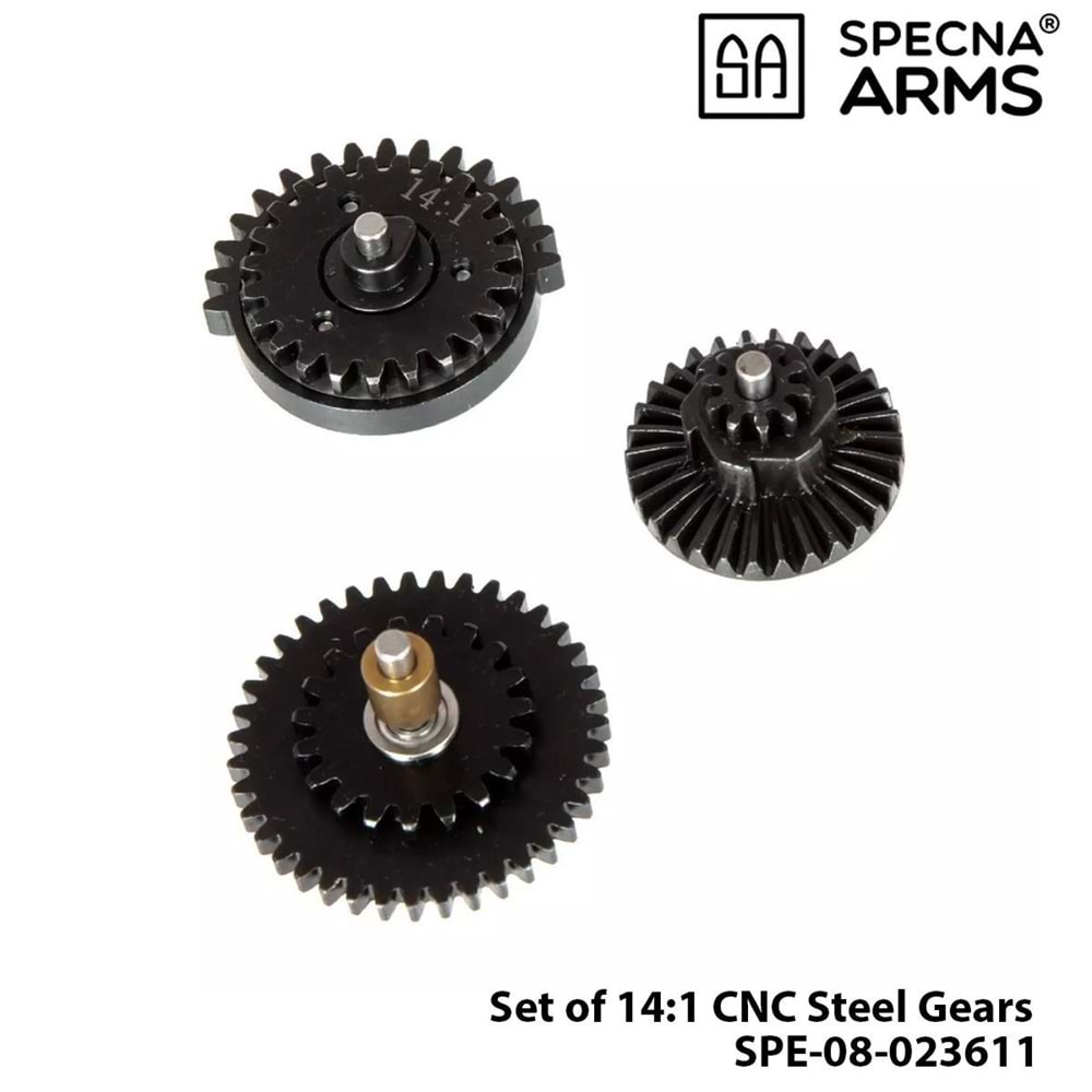 Yd.Parça [SPE-08-023611] Set of 14:1 CNC Steel Gears