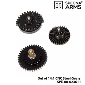 Yd.Parça [SPE-08-023611] Set of 14:1 CNC Steel Gears