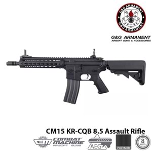 Airsoft Tüfek G&G CM15 KR-CQB 8.5\'\' EGC-15P-CQB-BNB-NCM (UGR)