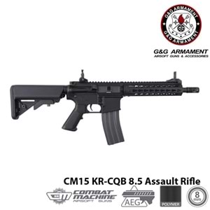 Airsoft Tüfek G&G CM15 KR-CQB 8.5\'\' EGC-15P-CQB-BNB-NCM (UGR)