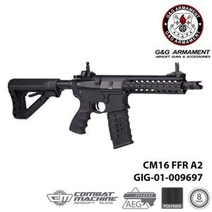 Airsoft Tüfek G&G CM 16 FFR A2 EGC-16P-FA2-BNB-NCM (UGR)