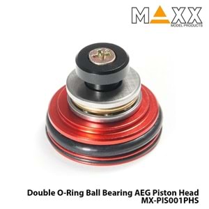 Yd.Parça Maxx Model CNC Aluminum Double O-Ring Ball Bearing AEG Piston Head MX-PIS001PHS