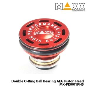 Yd.Parça Maxx Model CNC Aluminum Double O-Ring Ball Bearing AEG Piston Head MX-PIS001PHS