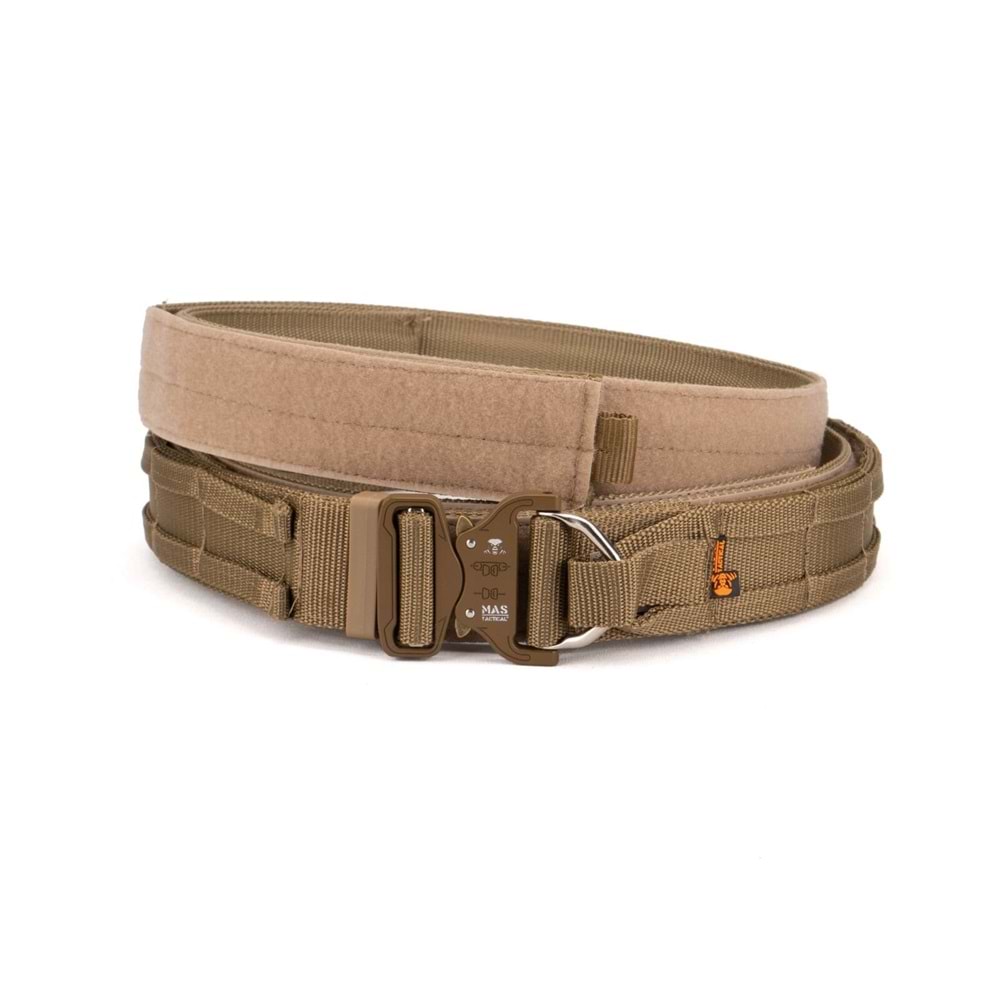 Mas Tactical® Görev Kemeri 6164 D-Tokalı 50mm Tan