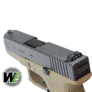 Airsoft Tabanca WE Glock 27 Tan/Siyah WE-G006A-TAN-27-TAN-A