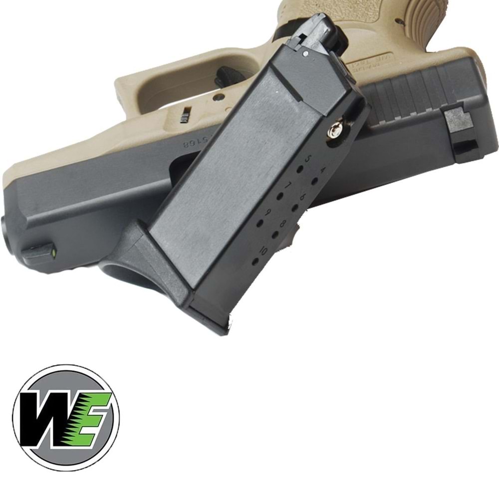Airsoft Tabanca WE Glock 27 Tan/Siyah WE-G006A-TAN-27-TAN-A