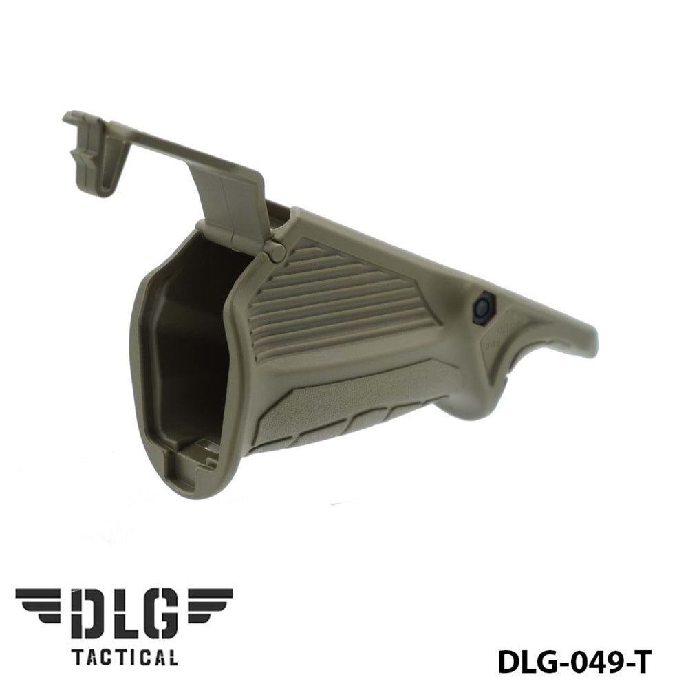 ERGONOMIC POINTING FOREGRIP-PICATINNY DLG-049-T Tan