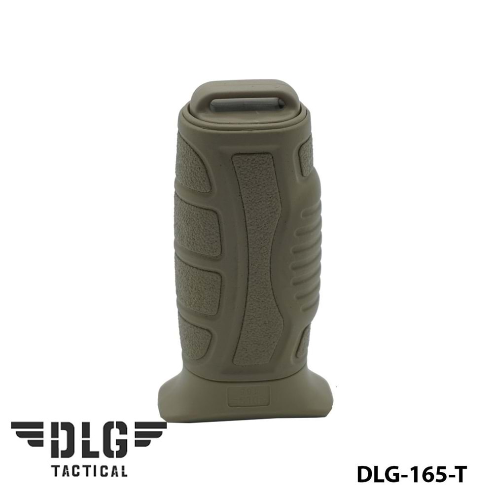 STREAKED M-LOK FOREGRIP RUBBERIZED DLG-165-T Tan