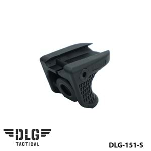 PICATINNY HANDSTOP WITH QD BASE DLG-151-S Siyah