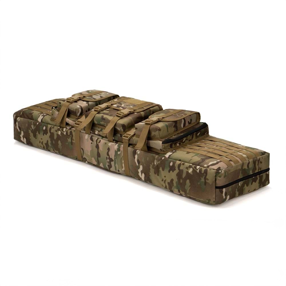 Mas Tactical® Çift Tüfek Taşıma Çantası MILTEC Model Multicam