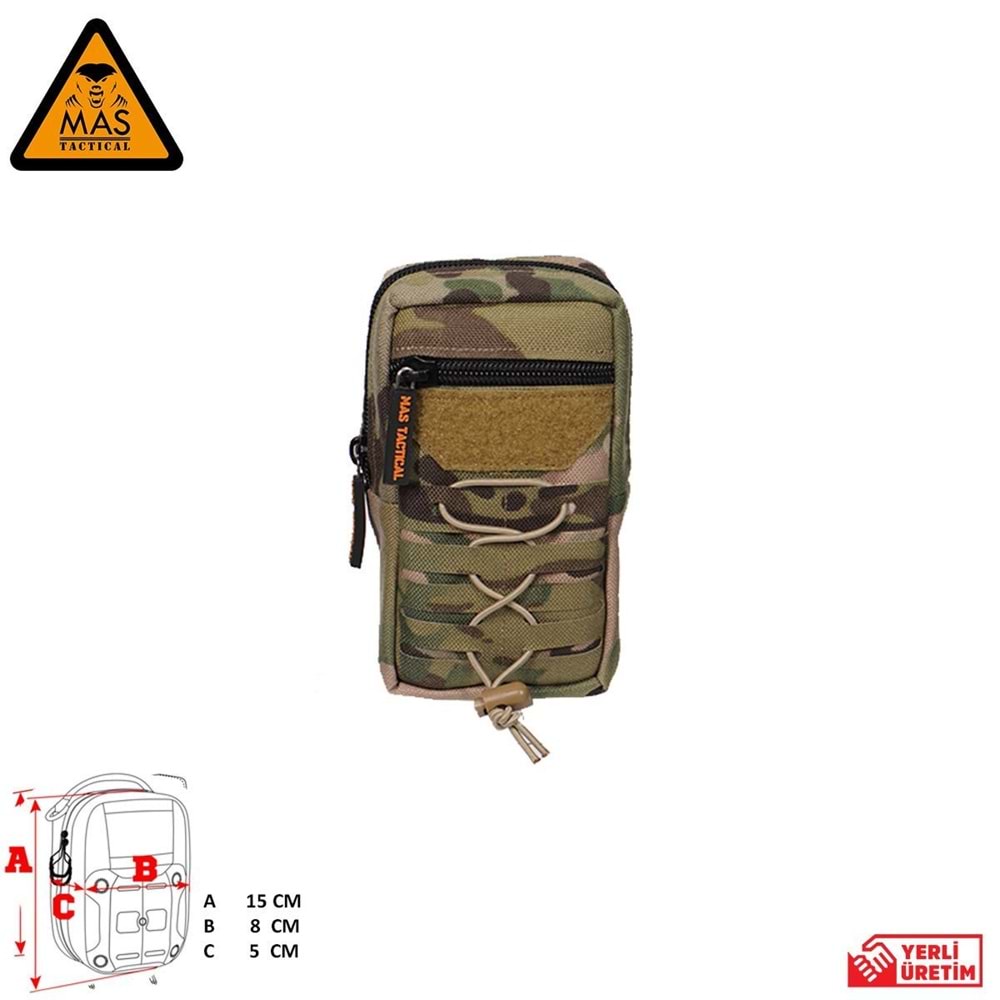 Yardımcı Cep Dikey Multicam-S MAS-101-10-30-S