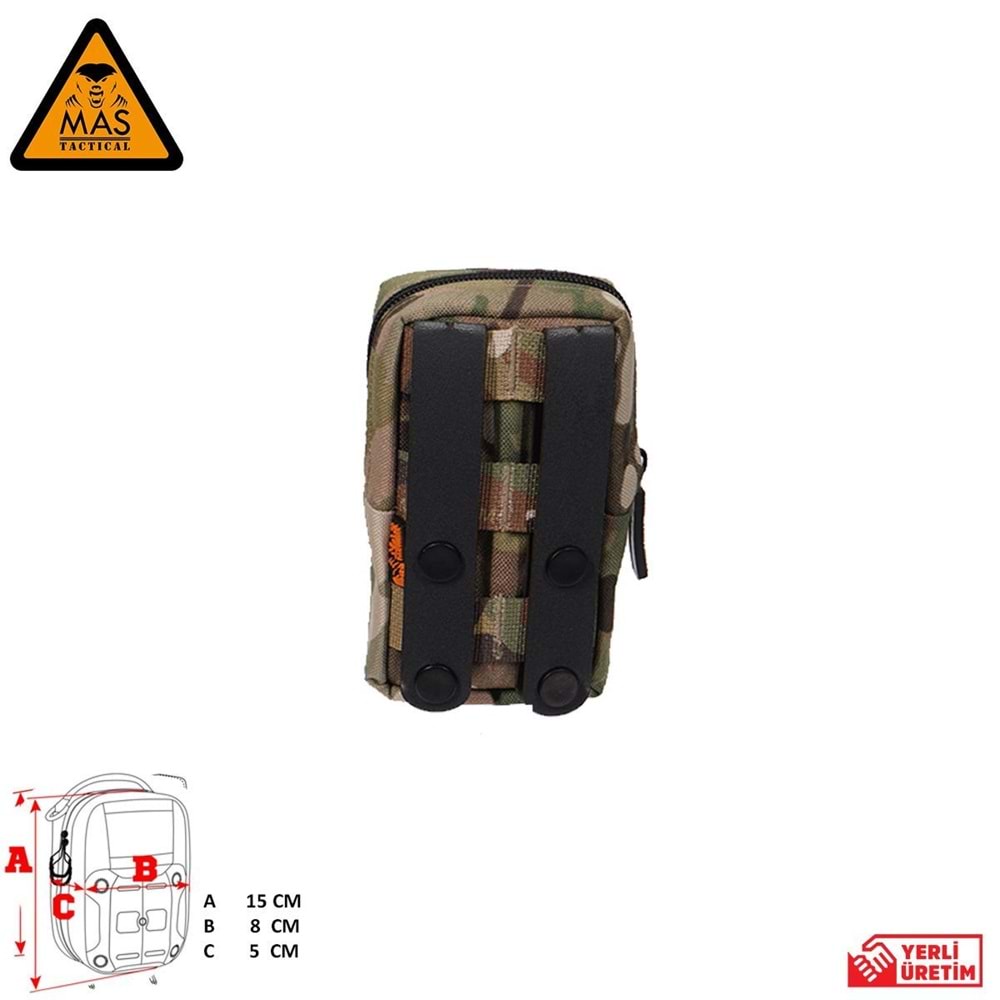 Yardımcı Cep Dikey Multicam-S MAS-101-10-30-S