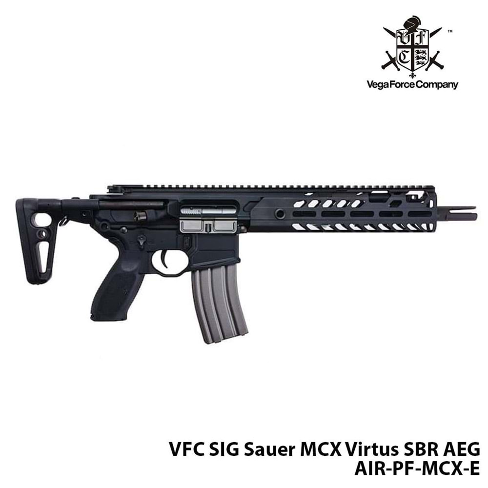 Airsoft Tüfek VFC SIG Sauer MCX Virtus SBR AIR-PF-MCX-E SİYAH