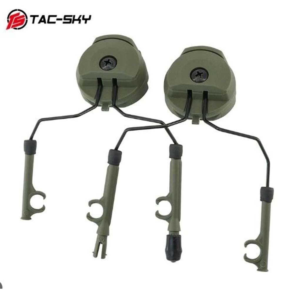 Telsiz Kulaklığı Ray Aparatı-HAKİ WYS0040-FG