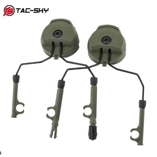 Telsiz Kulaklığı Ray Aparatı-HAKİ WYS0040-FG