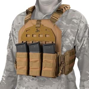 Mas Tactical® Plaka Taşıyıcı Lazer Kesim 6194 Tan