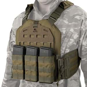 Mas Tactical® Plaka Taşıyıcı Lazer Kesim 6194 Haki