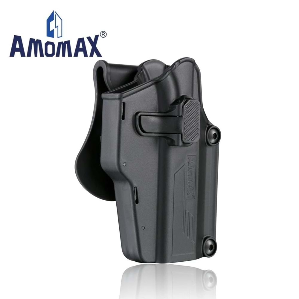 Amomax Tabanca Kılıfı Universal Siyah AM-UH