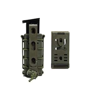 Şarjörlük Kauçuk 9mm Haki