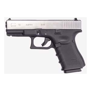 Airsoft Tabanca WE Glock 19 Siyah/Gümüş WE-G003B-SV