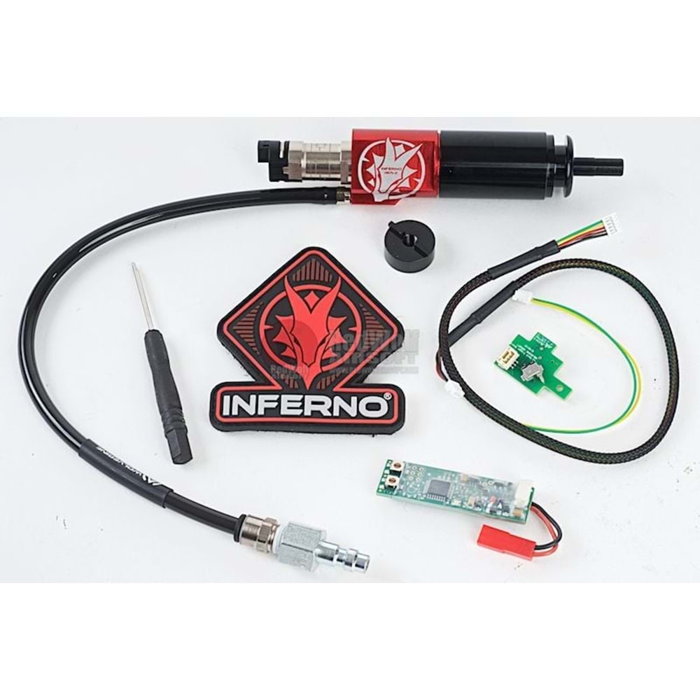 WOLVERINE AIRSOFT HPA SYSTEMS GEN 2 INFERNO M4 CYLINDER WITH PREMIUM EDITION ELECTRIONICS FOR VERSION 2 M4 GEARBOX NFR-CA-012-M4