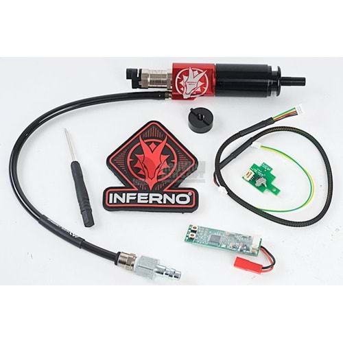 WOLVERINE AIRSOFT HPA SYSTEMS GEN 2 INFERNO M4 CYLINDER WITH PREMIUM EDITION ELECTRIONICS FOR VERSION 2 M4 GEARBOX NFR-CA-012-M4