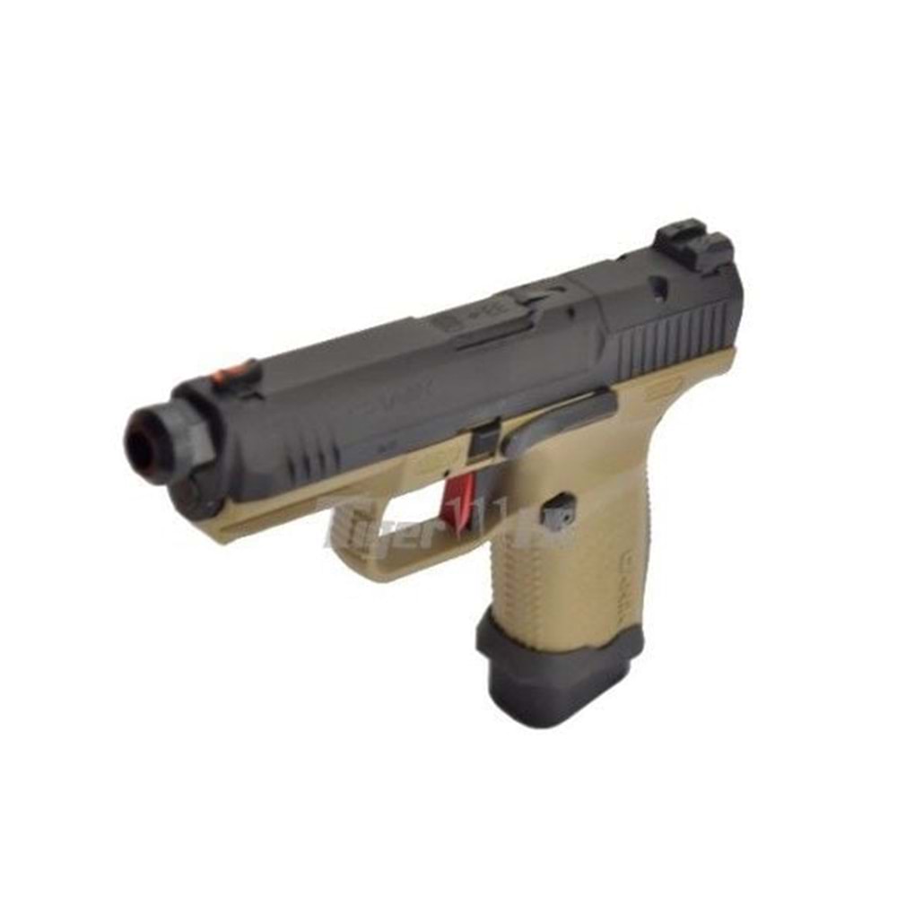 Airsoft Tabanca Cybergun Canik SAI TP9 GBB Pistol (Black / Tan )