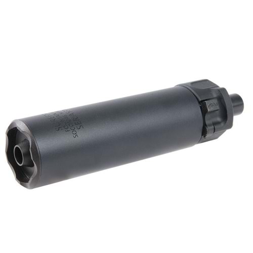 GK TACTICAL SOCOM46-MINI SILENCER FOR UMAREX (KWA / VFC) MP7 AEG / GBB - BLACK