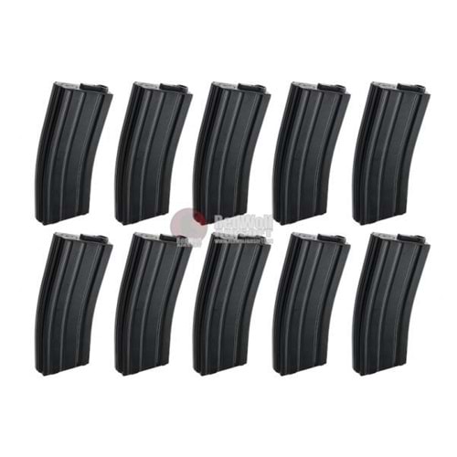 ARES M4 MAGAZINE (30 ROUNDS AEG MAGAZINE) - 10PCS/BOX - BLACK