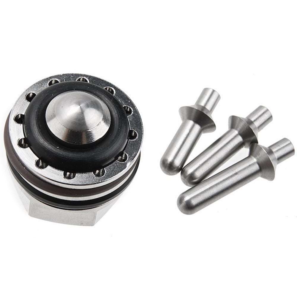 SILVERBACK ADVANCED PISTON HEAD FOR ORIGINAL SRS & TAC41 'AEG' CYLINDER HEAD