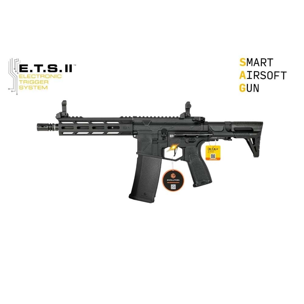 Airsoft Tüfek Evolution Ghost S EMR PDW Carbontech ETS *EC37AR-ETS*