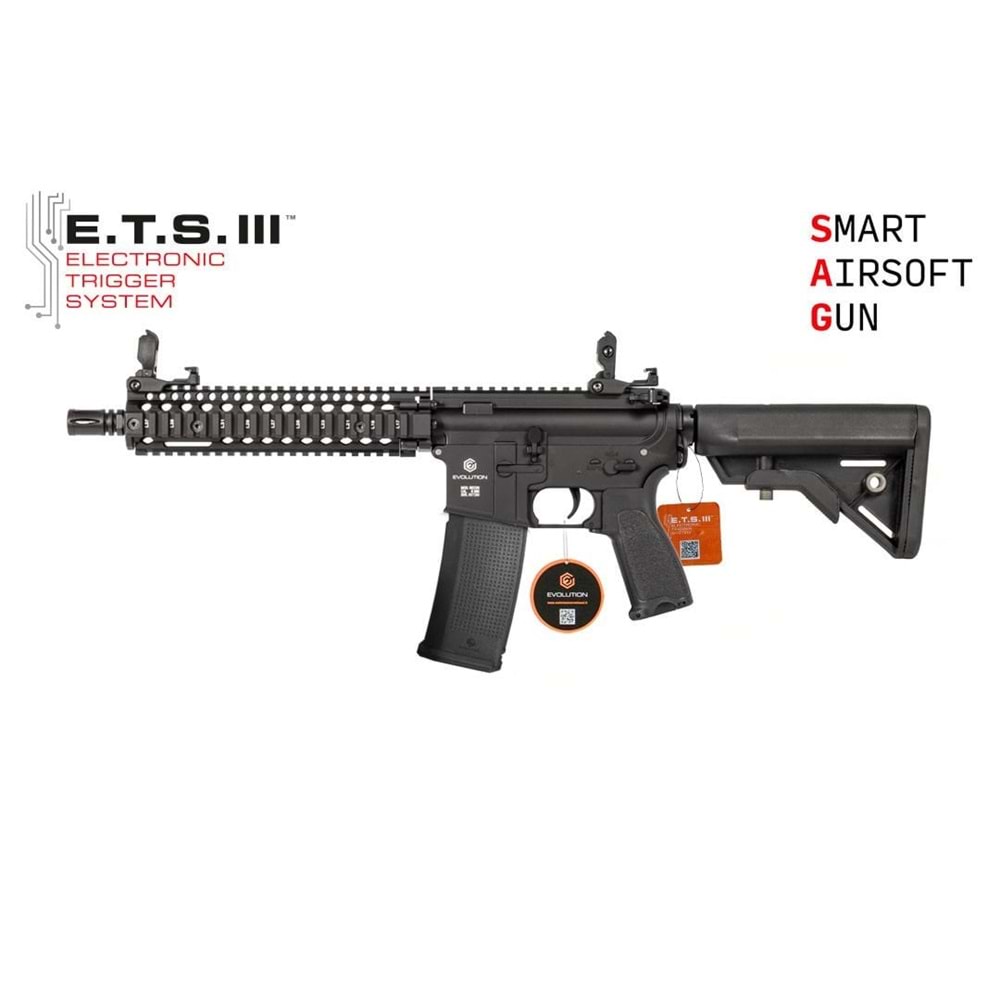 Airsoft Tüfek Evolution Recon MK18 Mod. 1 10.8\'\' ETS *EH50AR-ETS*