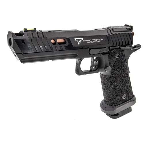 Airsoft Tabanca ARMY TTI Licensed JW4 Pit Viper CNC Slide Hi-Capa ) ( Black R614 )